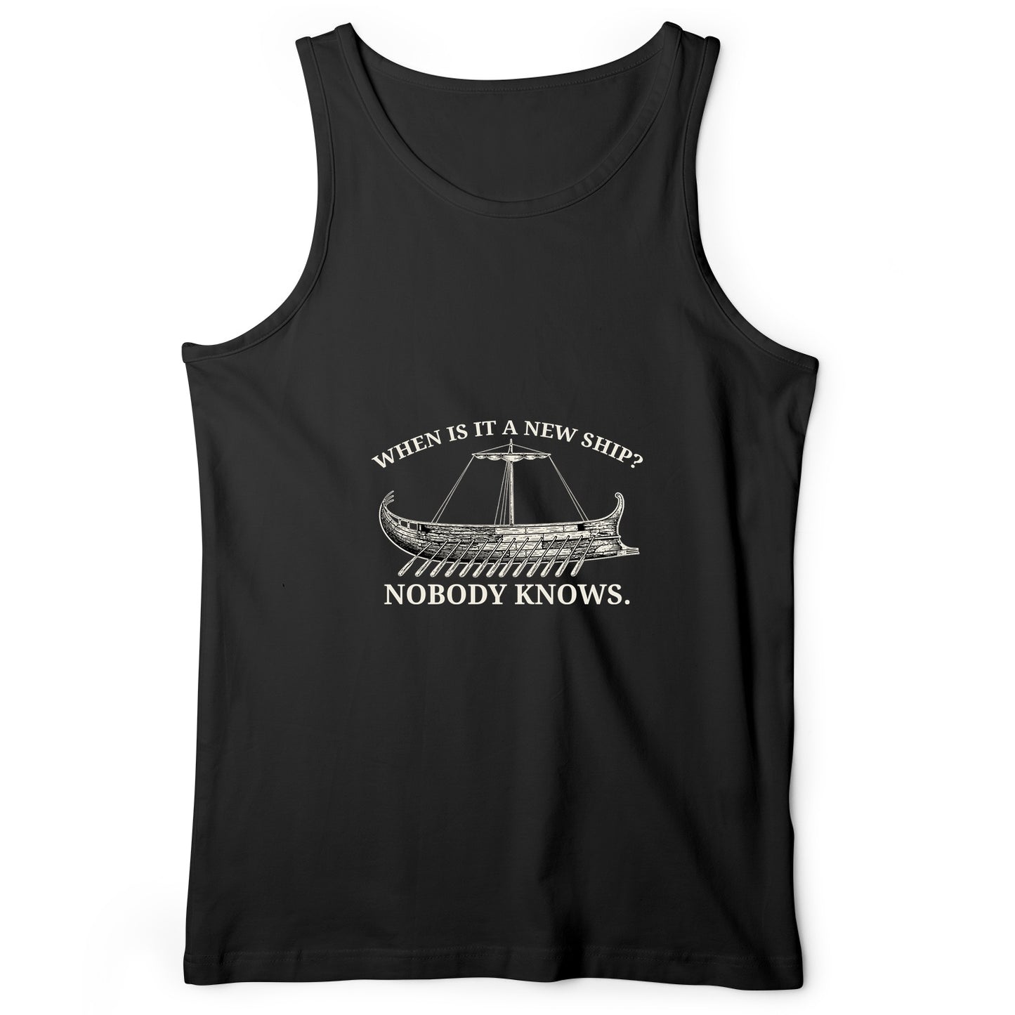 Ship of Theseus Tank Top