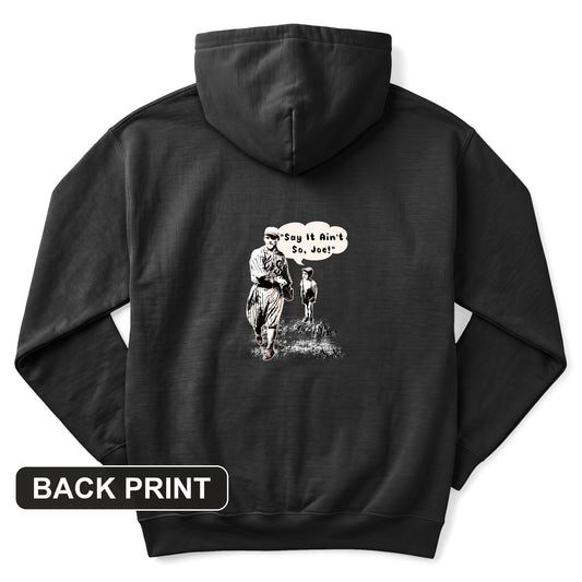 Shoeless Joe Jackson Back Print Hoodie