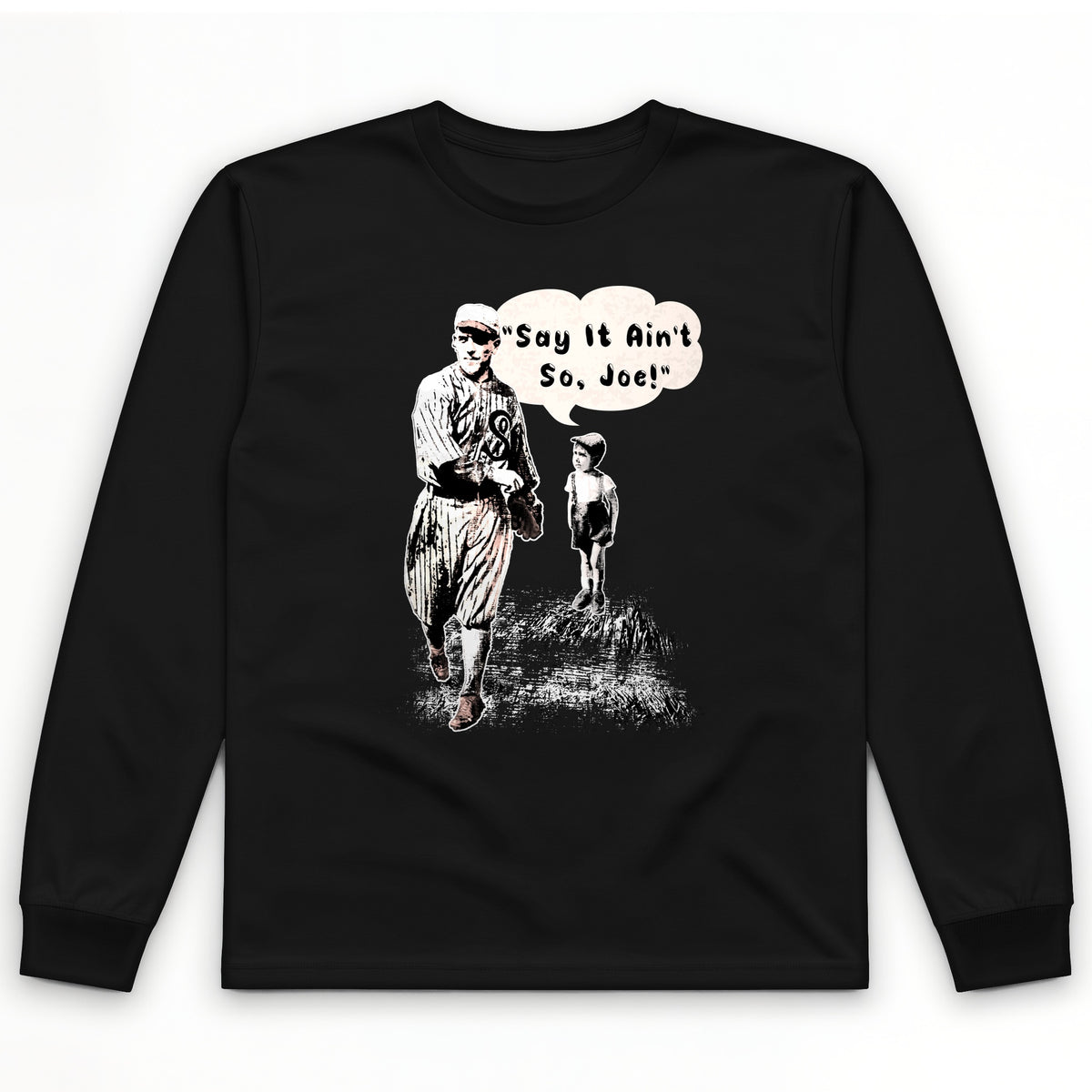 Shoeless Joe Jackson Long Sleeve T-Shirt