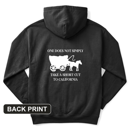 Shortcut to California Back Print Hoodie