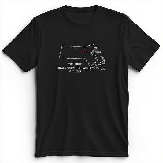 Shot Heard Round The World Premium Tee