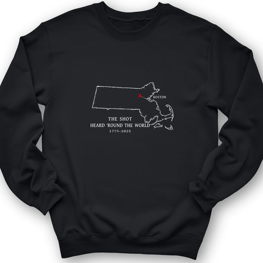 Shot Heard Round The World Crewneck