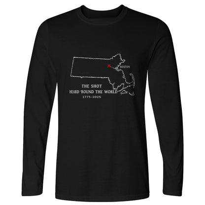 Shot Heard Round The World Long Sleeve T-Shirt