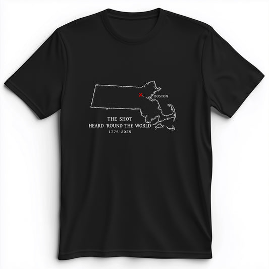Shot Heard Round The World Premium Tee