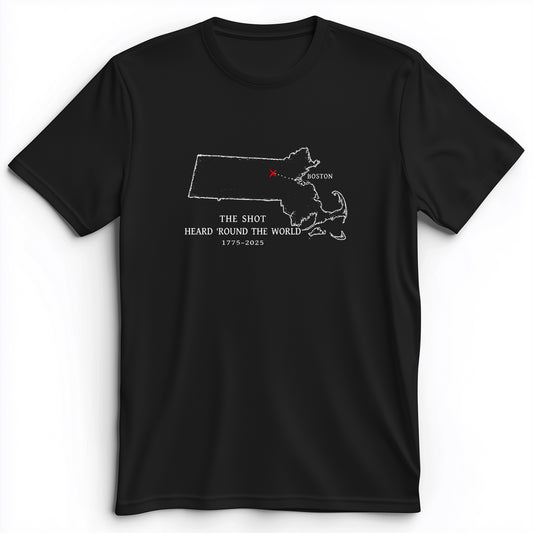 Shot Heard Round The World Premium Tee