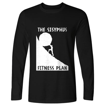 Sisyphus Fitness Plan Long Sleeve T-Shirt