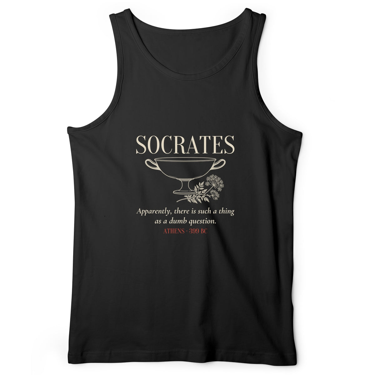 Socrates Dumb Question Tank Top
