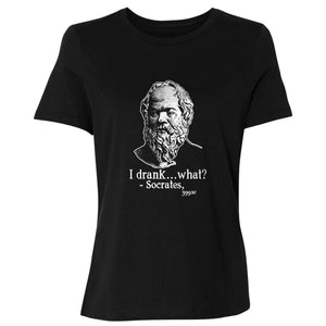 Socrates I Drank What Women's T-Shirt