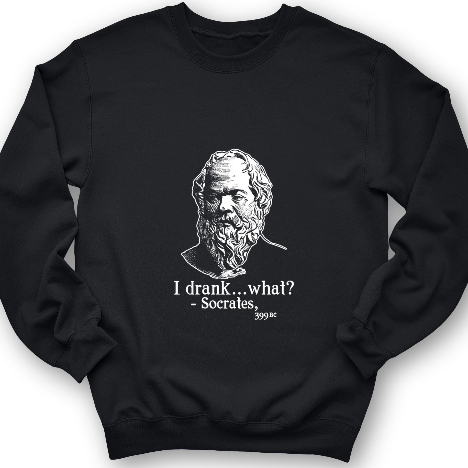 Socrates I Drank What Crewneck