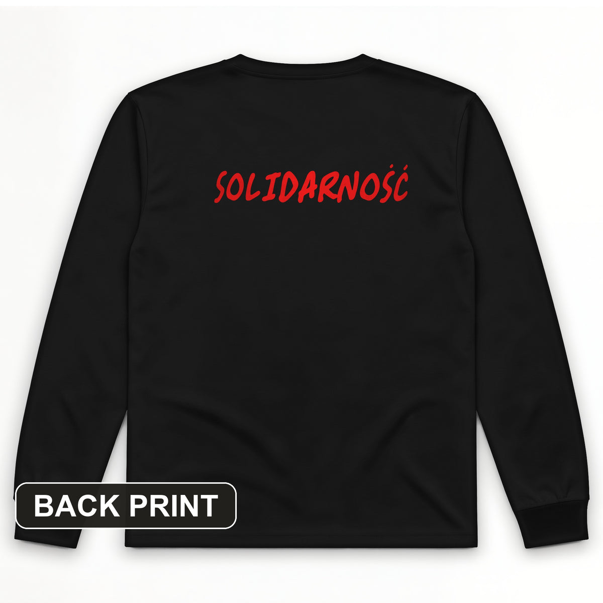 Solidarity Back Print Long Sleeve T-Shirt