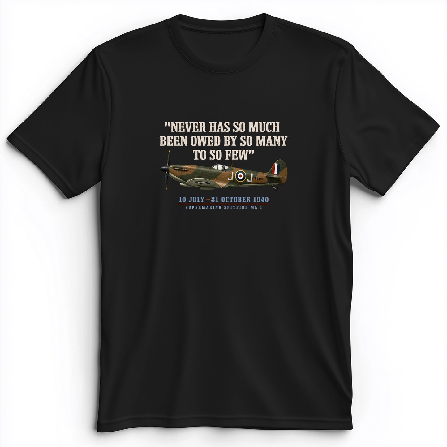 Spitfire So Few Quote Premium Tee