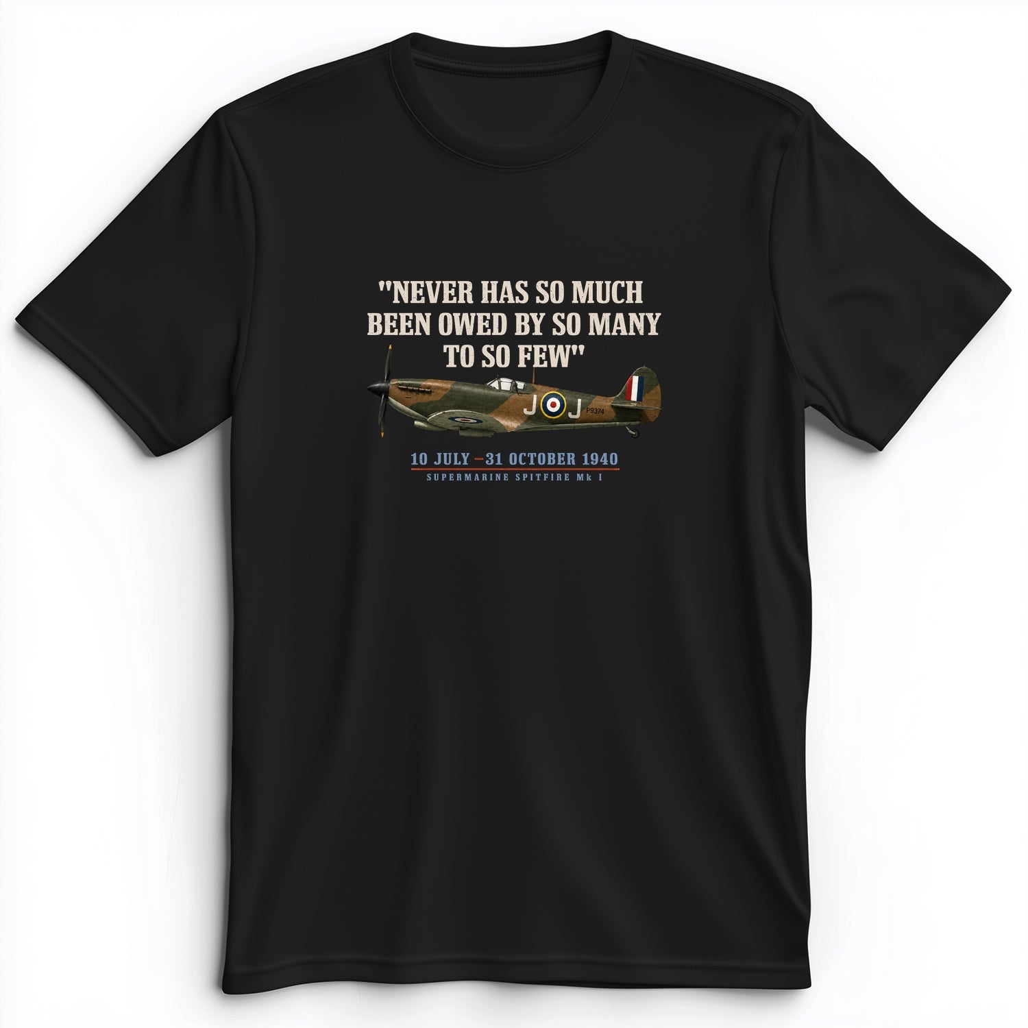 Spitfire So Few Quote Premium Tee