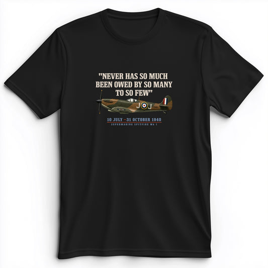 Spitfire So Few Quote Premium Tee
