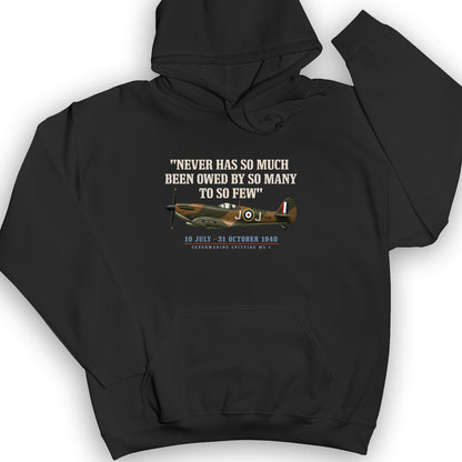 Spitfire So Few Quote Hoodie