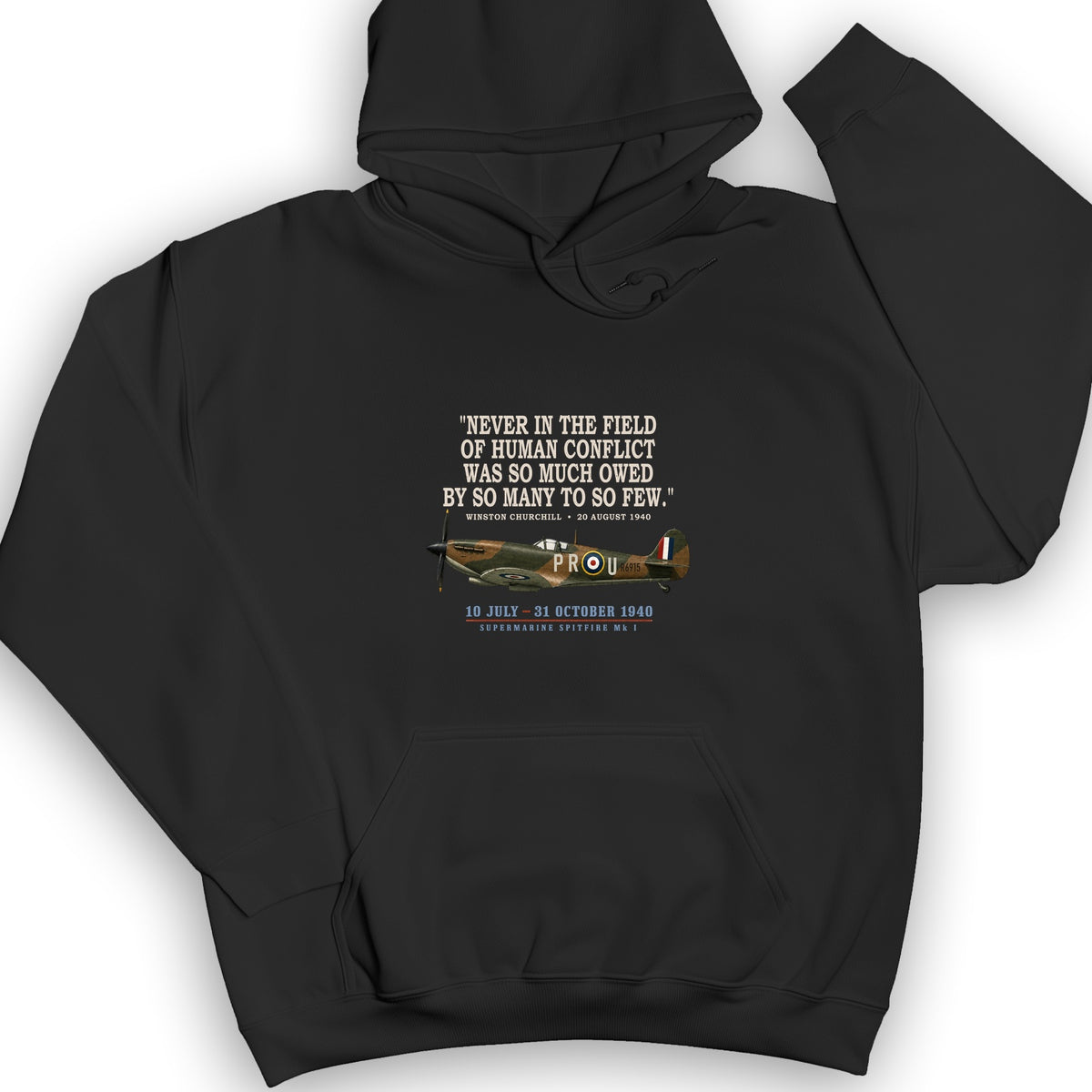 Spitfire So Few Quote Hoodie