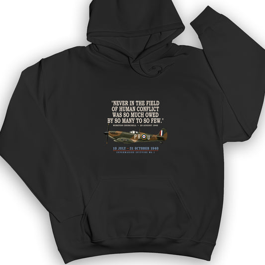 Spitfire So Few Quote Hoodie
