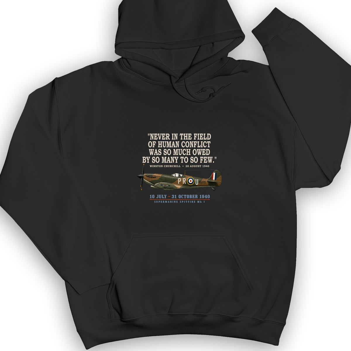 Spitfire So Few Quote Hoodie