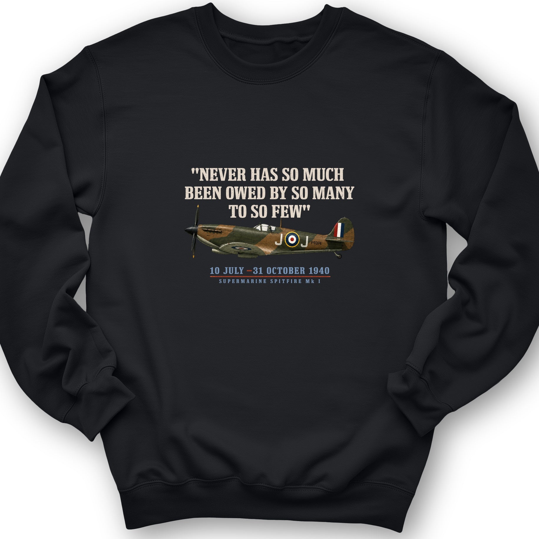 Spitfire So Few Quote Crewneck
