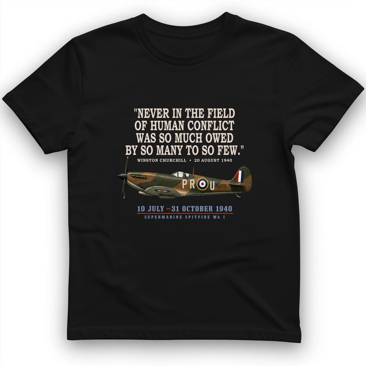 Spitfire So Few Quote T-Shirt