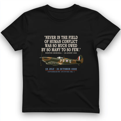 Spitfire So Few Quote T-Shirt