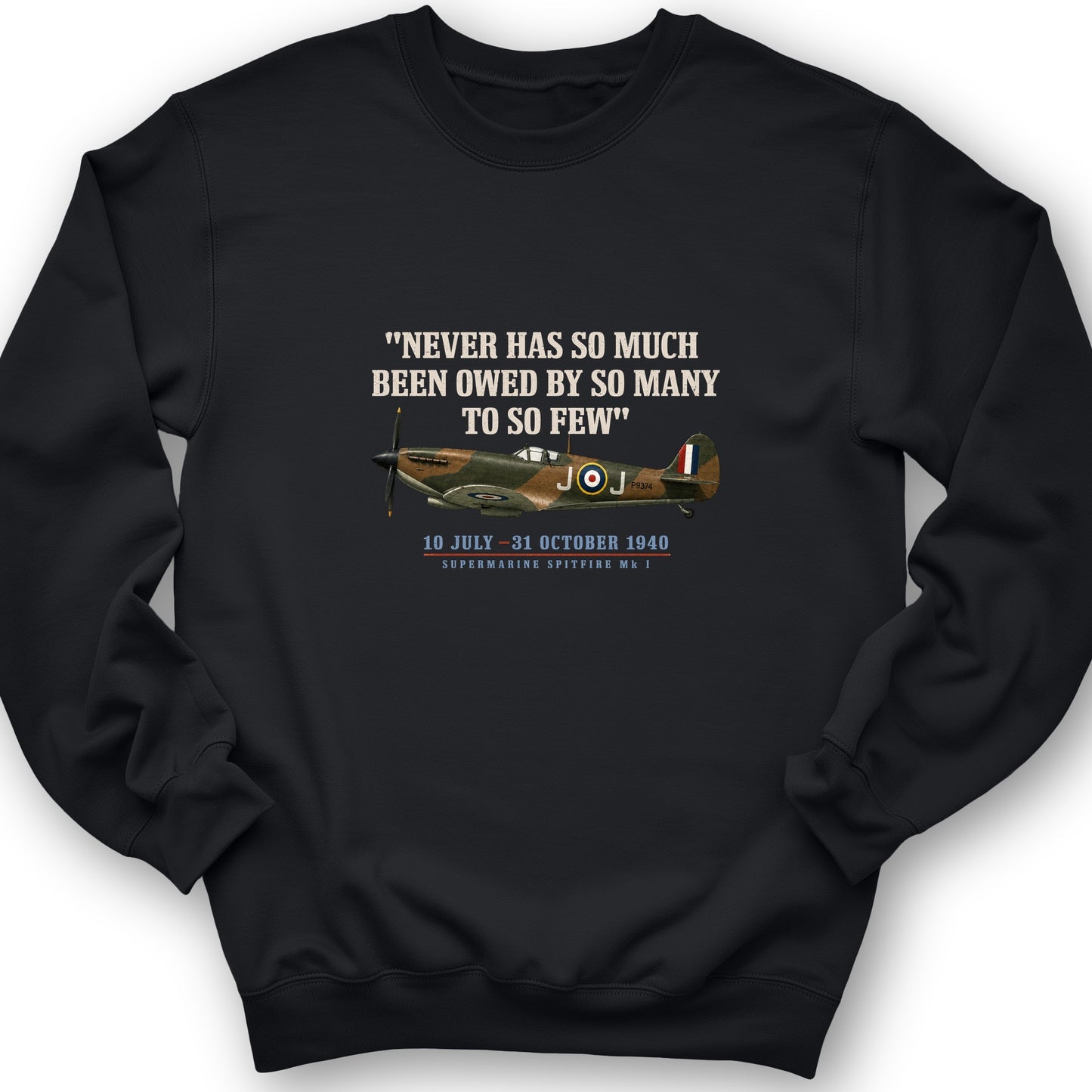 Spitfire So Few Quote Sweatshirt