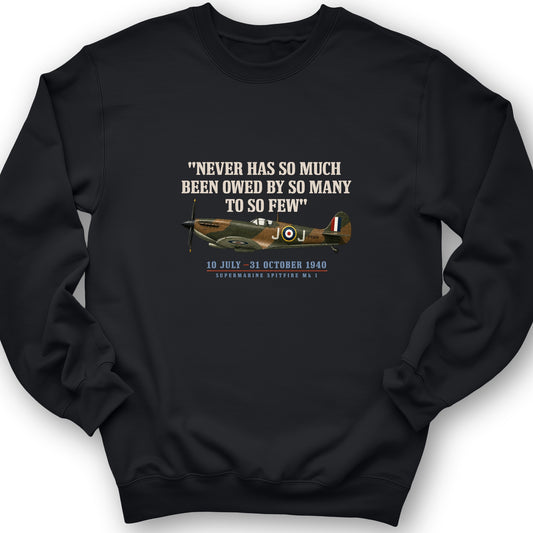 Spitfire So Few Quote Sweatshirt