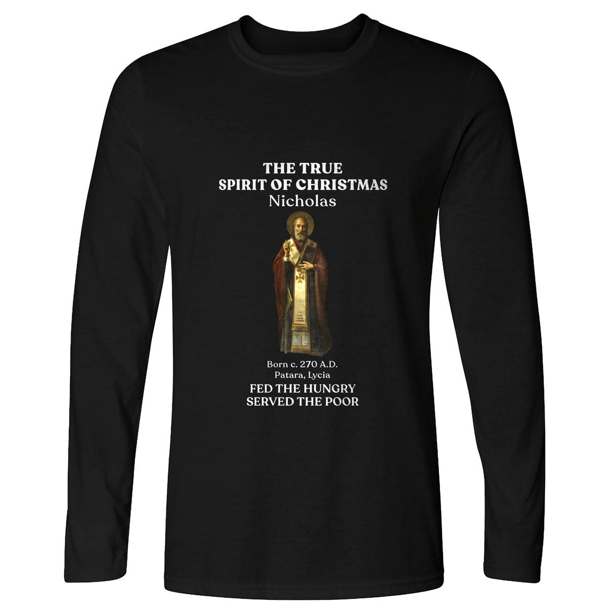 St Nicholas Long Sleeve T-Shirt