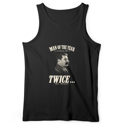 Stalin Man Of The Year Twice Tank Top