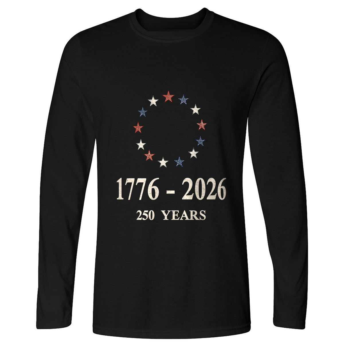 Stars Freedom Long Sleeve T-Shirt