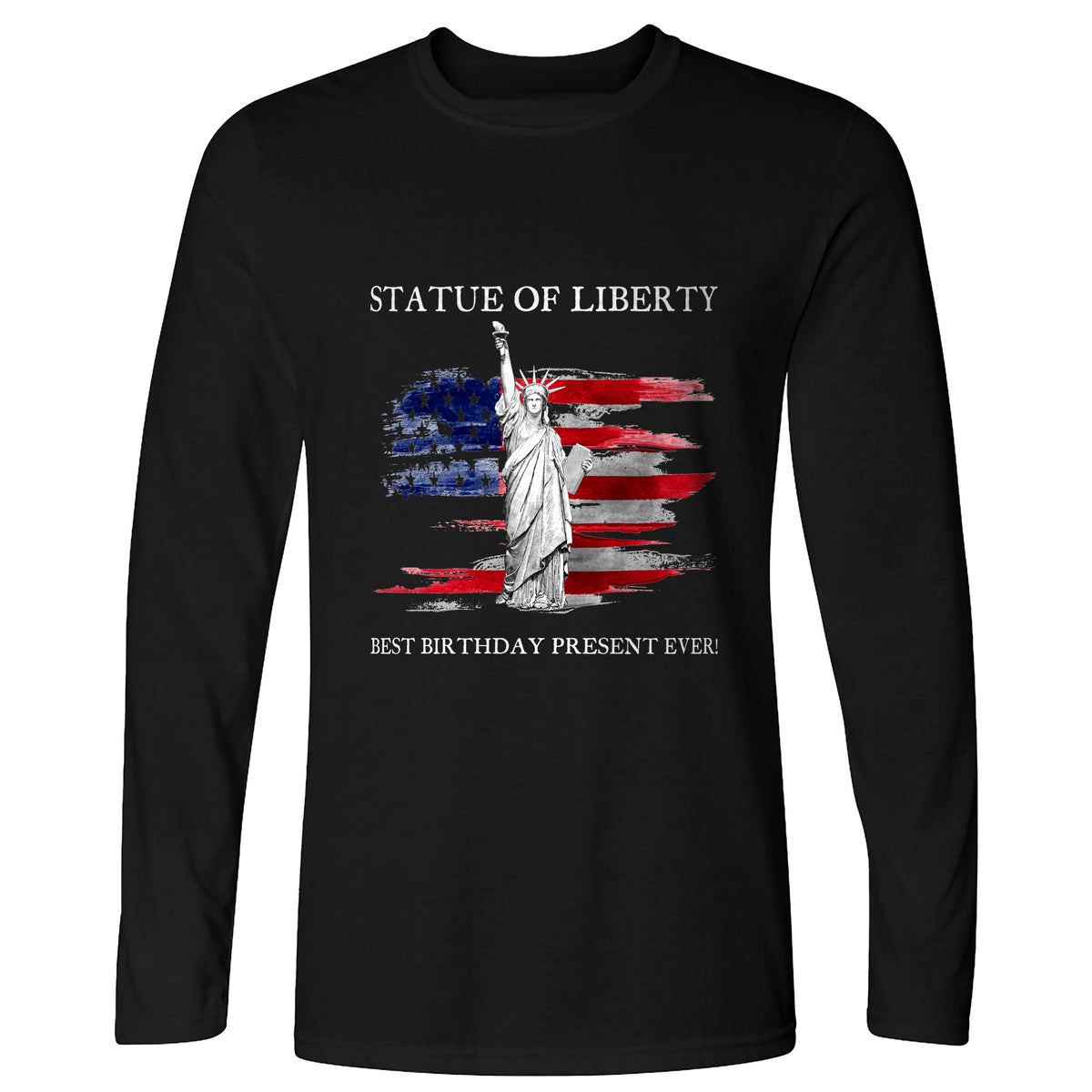 Statue Of Liberty Long Sleeve T-Shirt