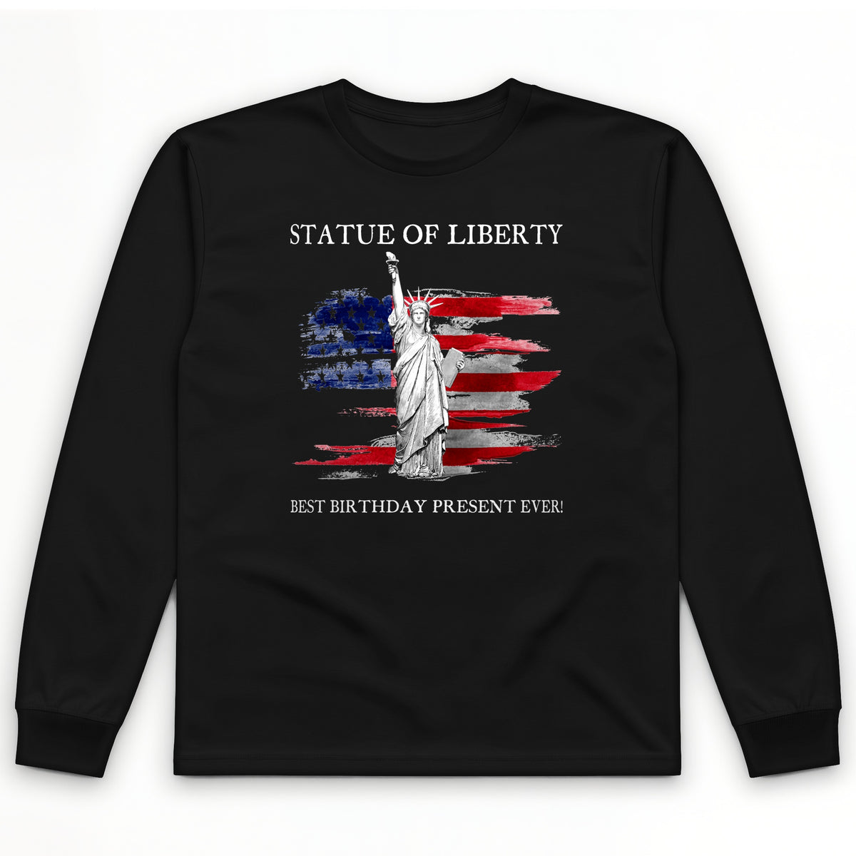 Statue Of Liberty Long Sleeve T-Shirt