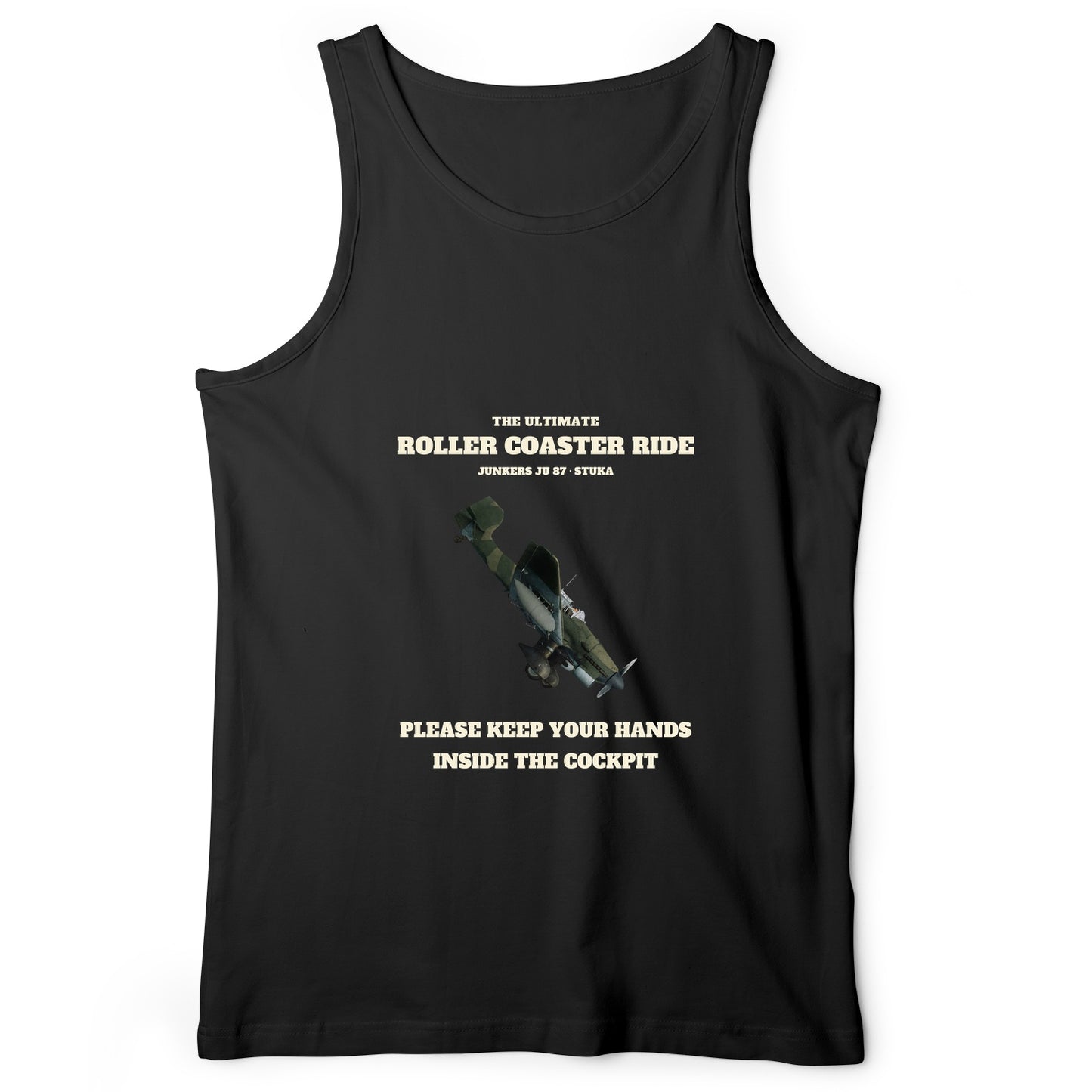 Stuka Roller Coaster Ride Tank Top