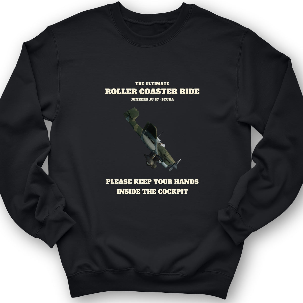 Stuka Roller Coaster Ride Crewneck