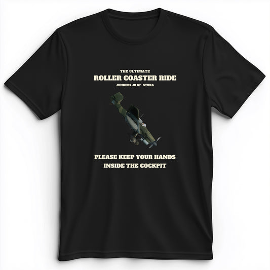 Stuka Roller Coaster Ride Premium Tee