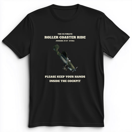 Stuka Roller Coaster Ride Premium Tee