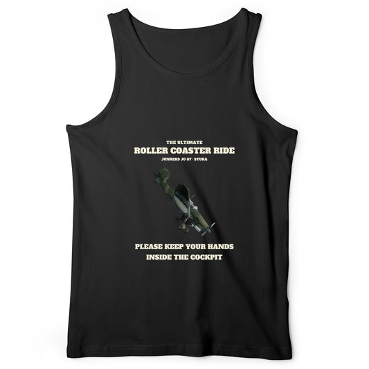 Stuka Roller Coaster Ride Tank Top