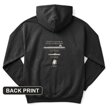 Submarine Evolution Back Print Hoodie