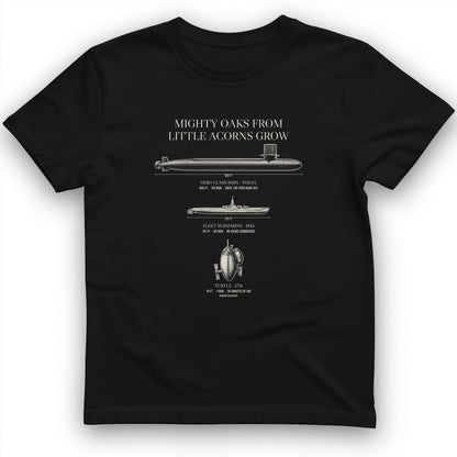 Submarine Evolution Acorns T-Shirt