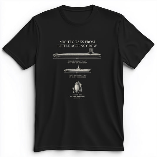 Submarine Evolution Acorns Premium Tee