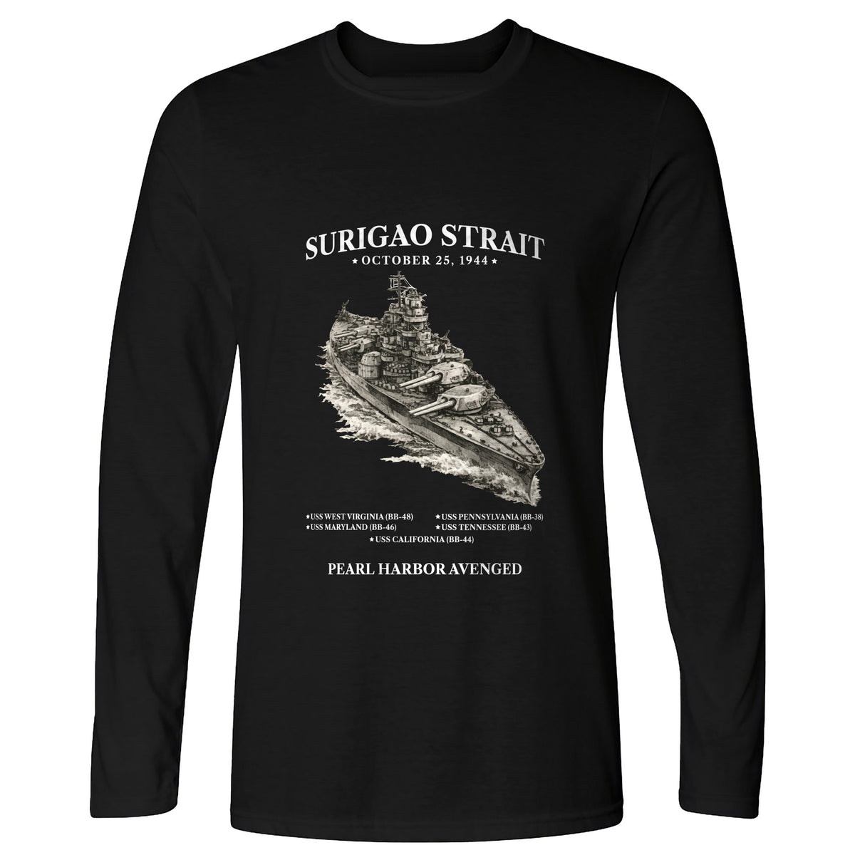 Surigao Strait Long Sleeve T-Shirt