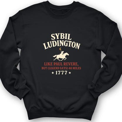 Sybil Ludington Crewneck