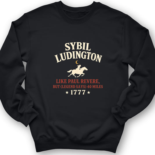 Sybil Ludington Crewneck