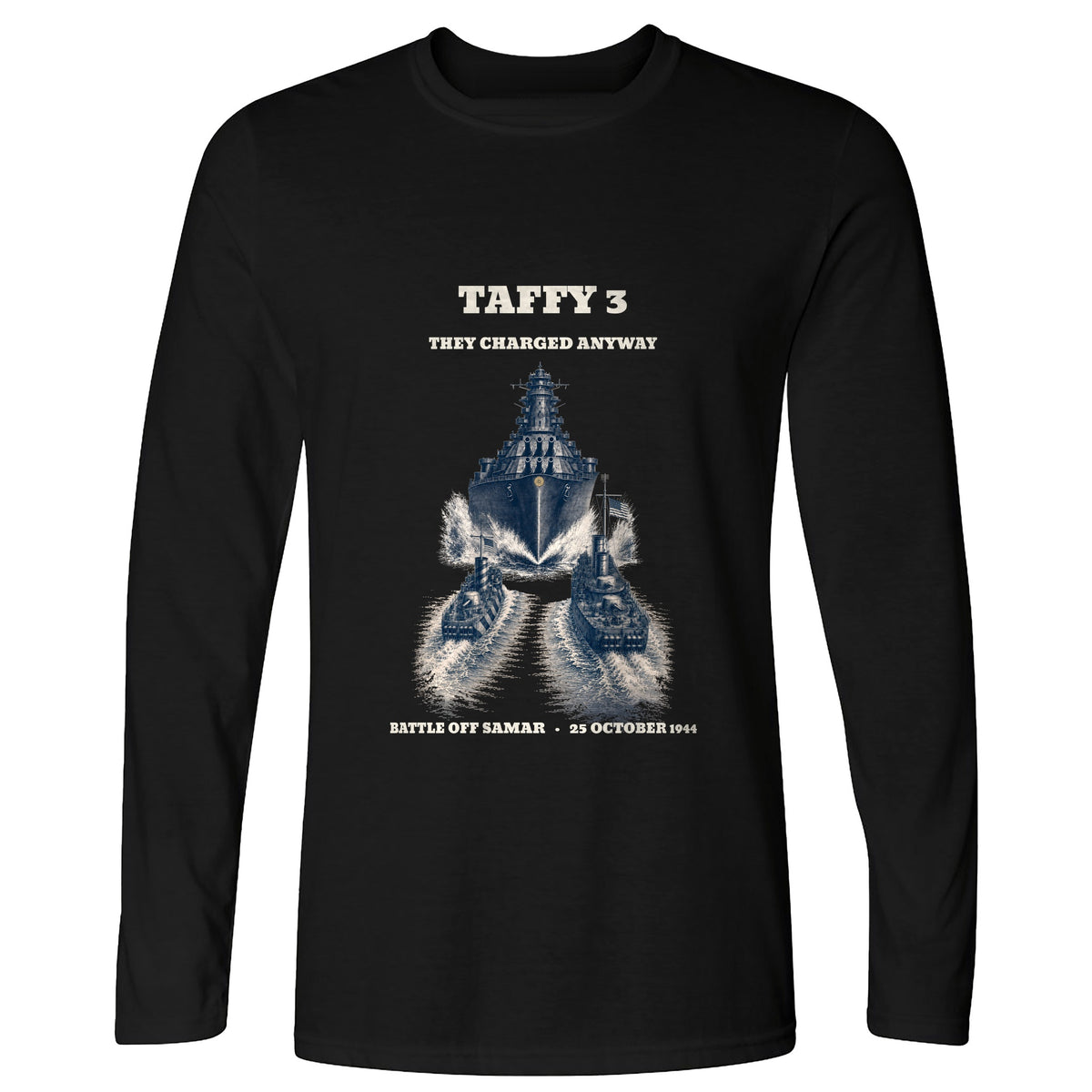 Taffy 3 - They Charged Anyway Long Sleeve T-Shirt