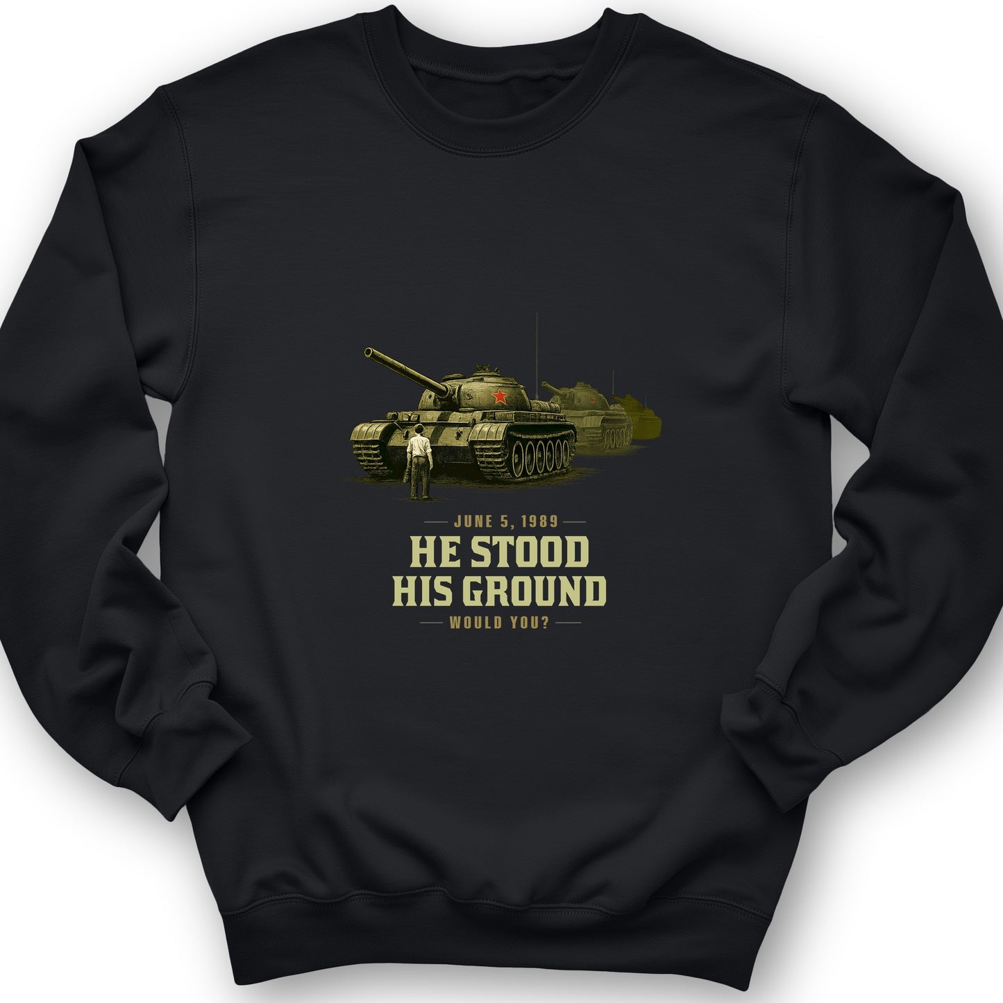Tank Man Sweatshirt