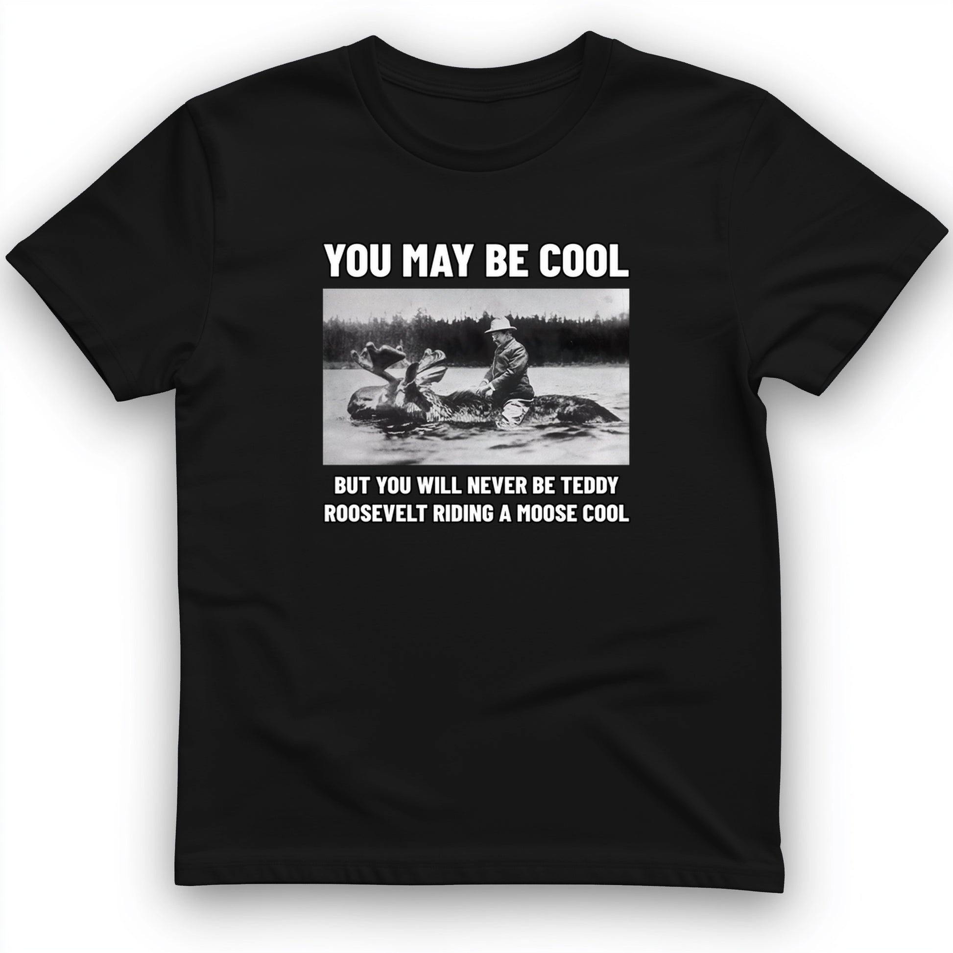 Teddy Riding Moose T-Shirt