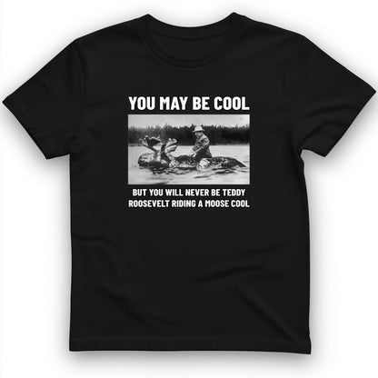 Teddy Riding Moose T-Shirt