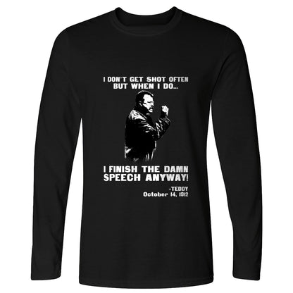 Teddy Speech Long Sleeve T-Shirt