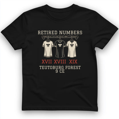 Teutoburg Retired Numbers T-Shirt