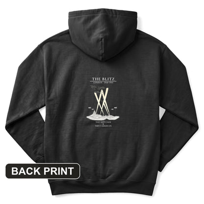 The Blitz Back Print Hoodie
