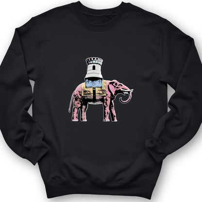 The Elephant And The Castle Crewneck